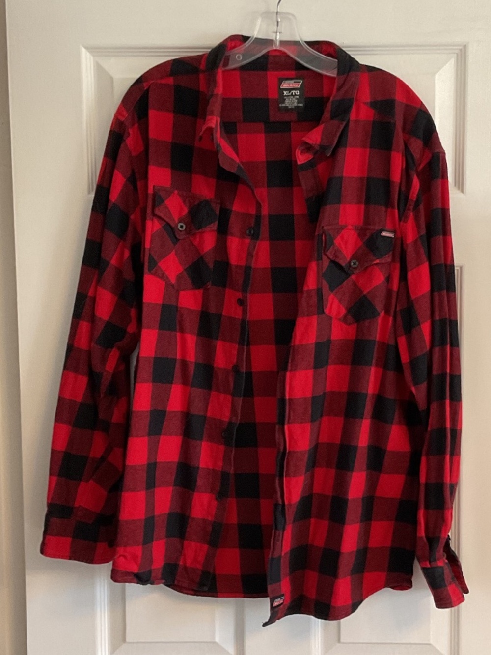 ⭐️ Dickies Genuine Flannel Shirt Buffalo Plaid - size XL